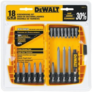 DeWalt Multi Size in. S Screwdriver Bit 18 pc