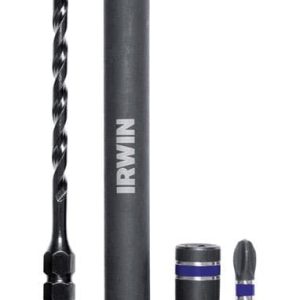 Irwin Tapcon 3/16 in. Cobalt Steel Impact Drill Bit Set 4 pc