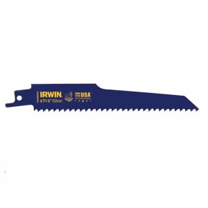 Irwin WeldTec 6 in.   Bi-Metal Reciprocating Saw Blade 6 TPI 1 pc