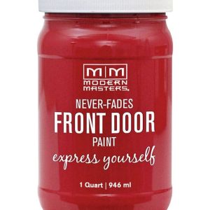 Modern Masters Satin Ambitious Water Base Door Paint Exterior and Interior 1 qt