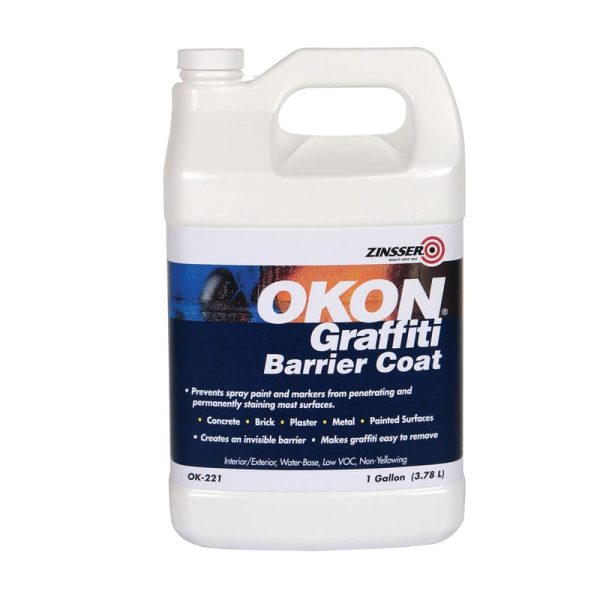 Zinsser OKON Graffiti Barrier Coat 1 gal Liquid