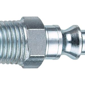 Tru-Flate Steel Air Plug 1/4 in. Male 1 pc
