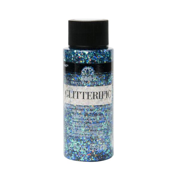 FolkArt Glitterific Tropical Hobby Paint 2 oz