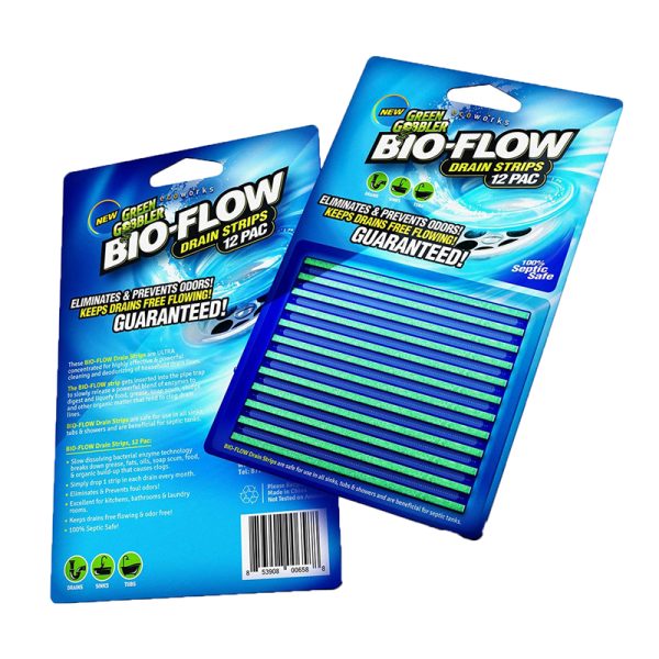 Green Gobbler Bio Flow Strip Drain Deodorizer 12 pk
