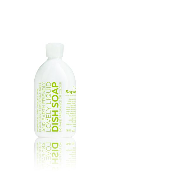 Sapadilla Rosemary Scent Liquid Dish Soap 16 oz