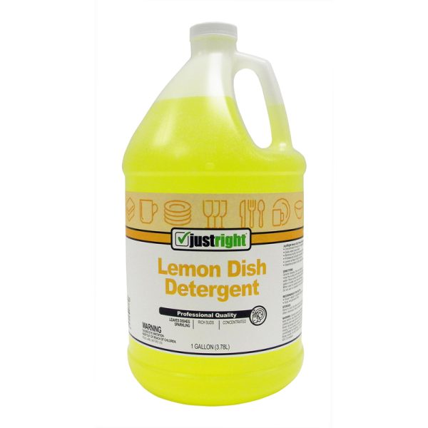 Maintex Just Right Lemon Scent Liquid Dish Soap 1 gal