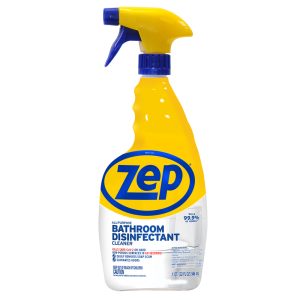 Zep No Scent Disinfecting Bathroom Cleaner 32 oz 1 pk