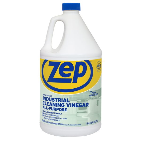 Zep Fresh Clean Scent All Purpose Cleaning Vinegar Liquid 1 gal