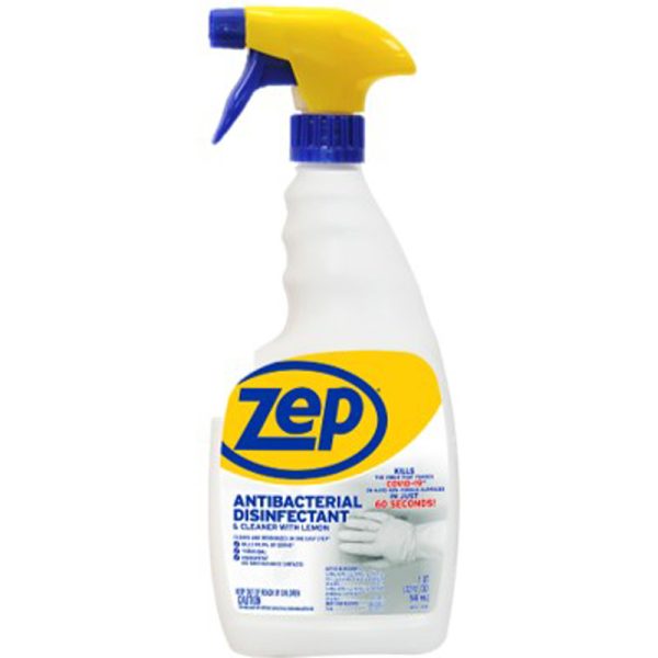 Zep Lemon Scent Disinfectant Cleaner 32 oz 1 pk