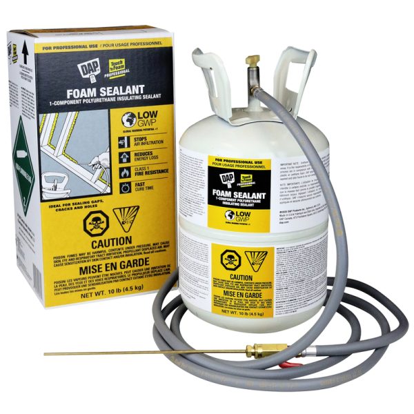 DAP Touch N Foam Professional Cream Polyurethane Foam Sealant 10 lb