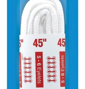 Kiwi Sport 45 in. White Athletic Shoe Laces