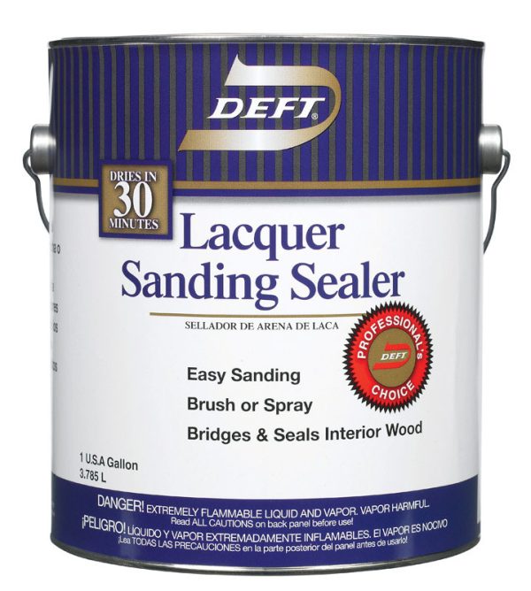 Deft Smooth Clear Oil-Based Lacquer Sanding Sealer 1 gal