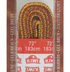 Kiwi Outdoor 72 in. Gold &  Brown Boot Laces