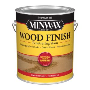 Minwax Wood Finish Semi-Transparent Fruitwood Oil-Based Penetrating Stain 1 gal