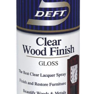 Deft Gloss Clear Oil-Based Brushing Lacquer 12.25 oz