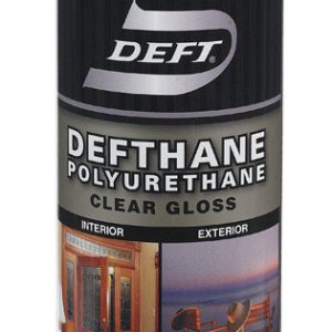 Deft Gloss Clear Oil-Based Polyurethane Spray 11.5 oz