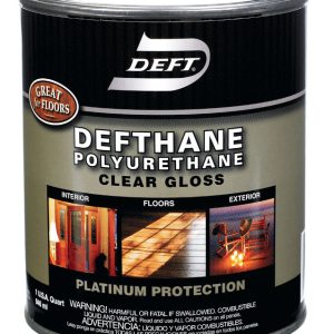 Deft Gloss Clear Oil-Based Polyurethane 1 qt