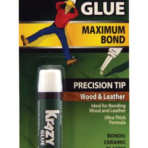 Krazy Glue Maximum Bond Wood and Leather Glue 0.07 oz