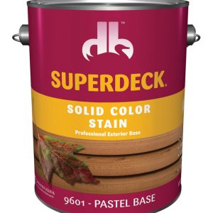 Superdeck Solid Flat Pastel Base Acrylic Latex Wood Stain 1 gal