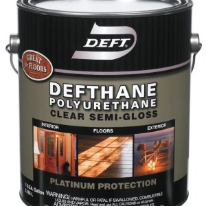 Deft Semi-Gloss Clear Oil-Based Polyurethane 1 gal
