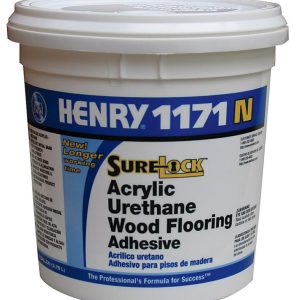 Henry 1171 N SureLock Acrylic Urethane Beige Wood Flooring Adhesive 1 gal