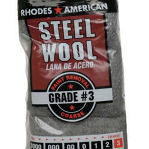 Rhodes American 3 Grade Coarse Steel Wool Pad 12 pk