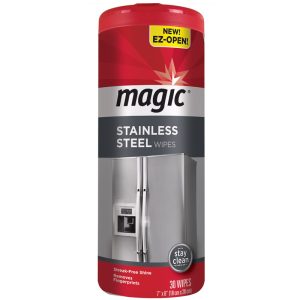 Magic Fresh Clean Scent Stainless Steel Magic Wipes 30 pk Wipes