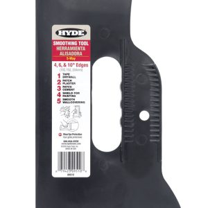Hyde 4, 6, 10 in. W Gray Plastic 3-Edge Smoothing Tool