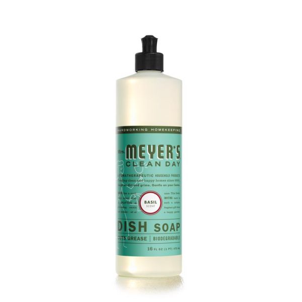 Mrs. Meyer's Clean Day Basil Scent Liquid Dish Soap 16 oz 1 pk