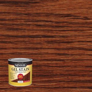 Minwax Semi-Transparent Mahogany Oil-Based Gel Stain 8 oz