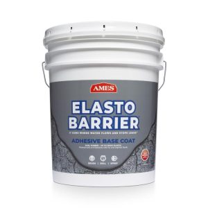 Ames Elasto-Barrier Gray Elastomeric Rubber Roof Coating 5 gal