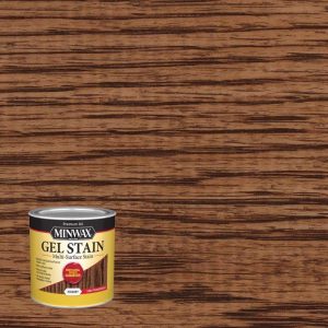 Minwax Semi-Transparent Hickory Oil-Based Gel Stain 0.5 pt