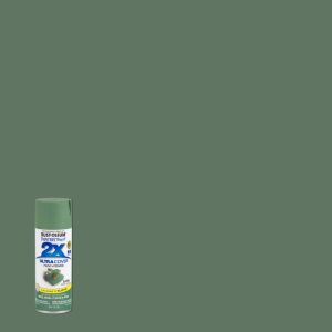 Rust-Oleum Painter's Touch 2X Ultra Cover Satin Moss Green Paint+Primer Spray Paint 12 oz