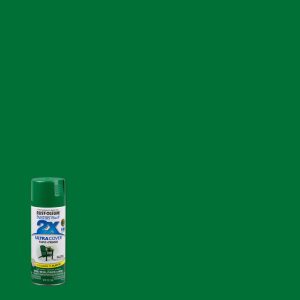 Rust-Oleum Painter's Touch 2X Ultra Cover Gloss Meadow Green Paint+Primer Spray Paint 12 oz