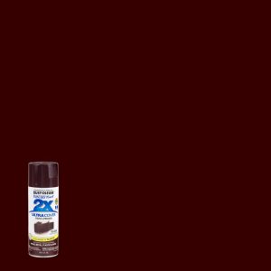 Rust-Oleum Painter's Touch 2X Ultra Cover Gloss Kona Brown Paint+Primer Spray Paint 12 oz