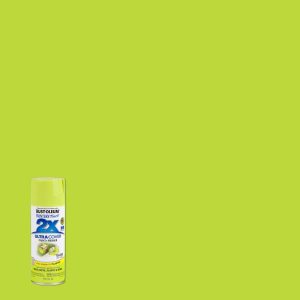 Rust-Oleum Painter's Touch 2X Ultra Cover Gloss Key Lime Paint+Primer Spray Paint 12 oz