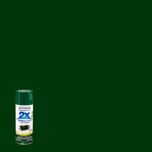 Rust-Oleum Painter's Touch 2X Ultra Cover Gloss Hunter Green Paint+Primer Spray Paint 12 oz