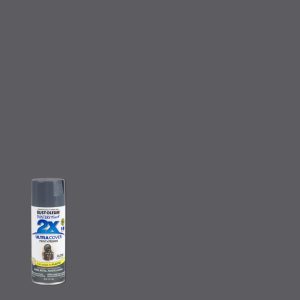 Rust-Oleum Painter's Touch 2X Ultra Cover Gloss Dark Gray Paint+Primer Spray Paint 12 oz