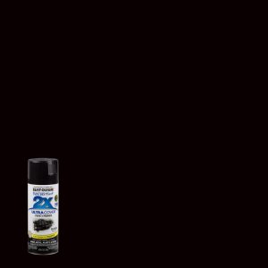 Rust-Oleum Painter's Touch 2X Ultra Cover Gloss Black Paint+Primer Spray Paint 12 oz