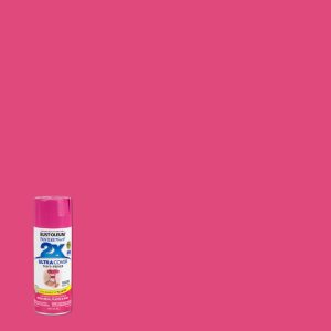 Rust-Oleum Painter's Touch 2X Ultra Cover Gloss Berry Pink Paint+Primer Spray Paint 12 oz