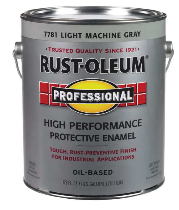 Rust-Oleum Professional High Performance Light Machine Gray Protective Paint 1 gal