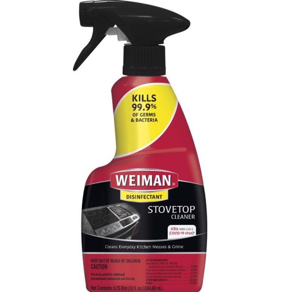 Weiman No Scent Cooktop Cleaner 12 oz Spray
