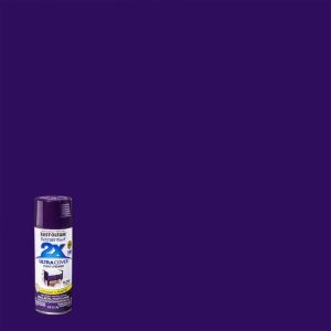 Rust-Oleum Painter's Touch 2X Ultra Cover Gloss Purple Paint+Primer Spray Paint 12 oz