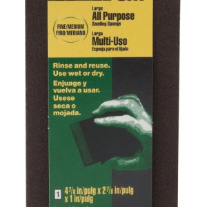 3M 4-7/8 in. L X 2-7/8 in. W X 1 in. Fine/Medium Sanding Sponge