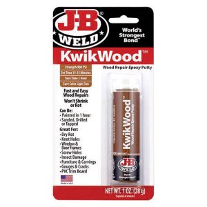 J-B Weld KwikWood Tan Putty Stick 1 oz