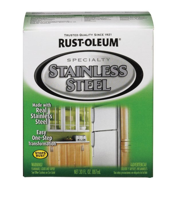 Rust-Oleum Metallic Stainless Steel Paint Kit 1 qt