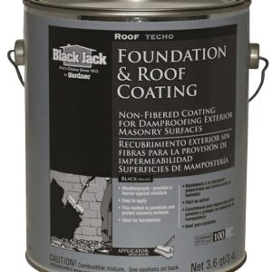 Black Jack Gloss Black Asphalt Roof Coating 1 gal