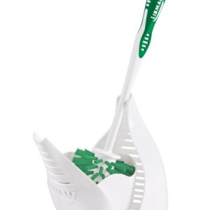 Libman 3 in. W Hard Bristle 12 in. Plastic/Rubber Handle Brush and Caddy