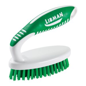 Libman 1.75 in. W Hard Bristle 4.5 in. Plastic/Rubber Handle Scrub Brush