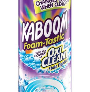 Kaboom OxiClean Fresh Clean Scent Bathroom Cleaner 19 oz Foam